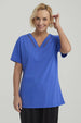 Polera Mujer Lisa Azulino