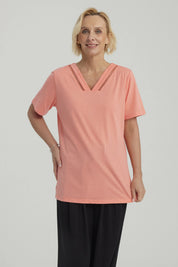 Polera Mujer Lisa Sandía