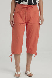 Pescador Mujer Con Cortes Y Apertura Terracota