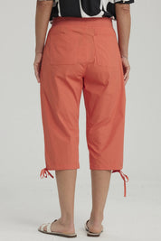 Pescador Mujer Con Cortes Y Apertura Terracota