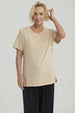 Polera Mujer Con Tachas Beige Oscuro