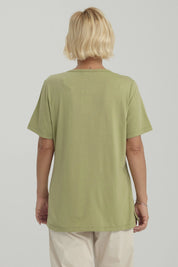 Polera Mujer Con Tachas Verde Claro