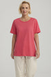 Polera Mujer Con Tachas Fucsia