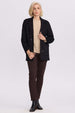 Chaqueta Mujer Recogido Negro