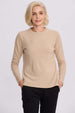 Sweater Mujer Cerrado Beige