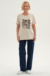 Jeans Mujer Flare Tiro Alto Azul Oscuro