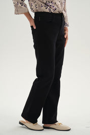 Pantalón Mujer Gabardina Negro