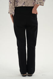 Pantalón Mujer Gabardina Negro