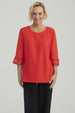 Blusa Mujer Lisa Rojo