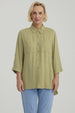 Blusa Mujer Lisa Verde Claro