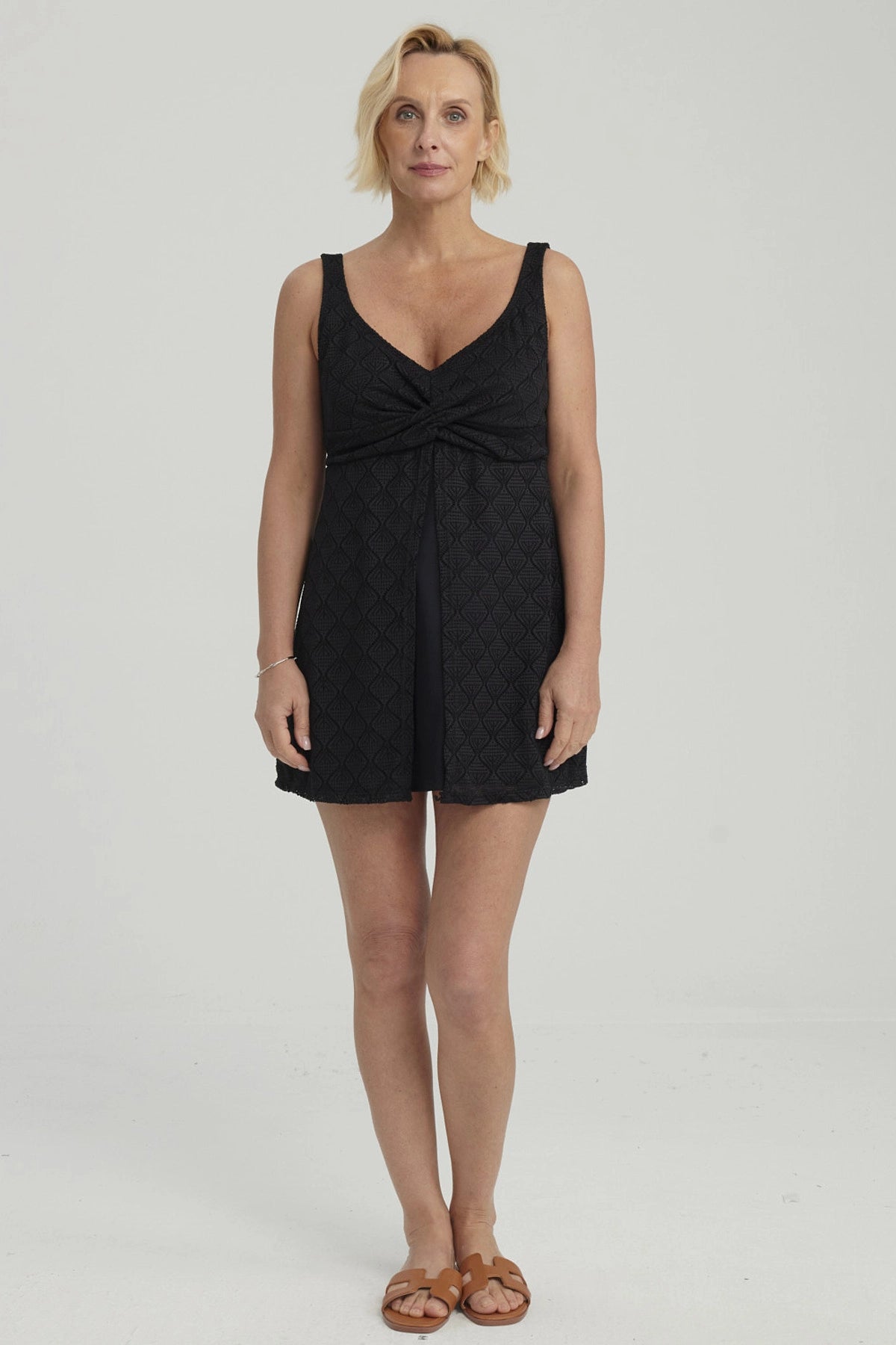 Traje de Baño Mujer Short Clásico Negro