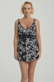 Traje de Baño Mujer Entero Full Rapport Negro