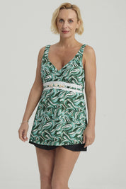 Traje de Baño Mujer Entero Full Rapport Petroleo