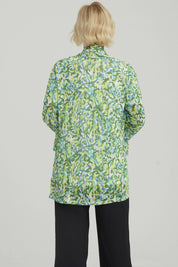 Polera Mujer Con Tapado Turquesa