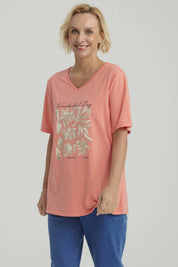 Polera Mujer Print Sandía