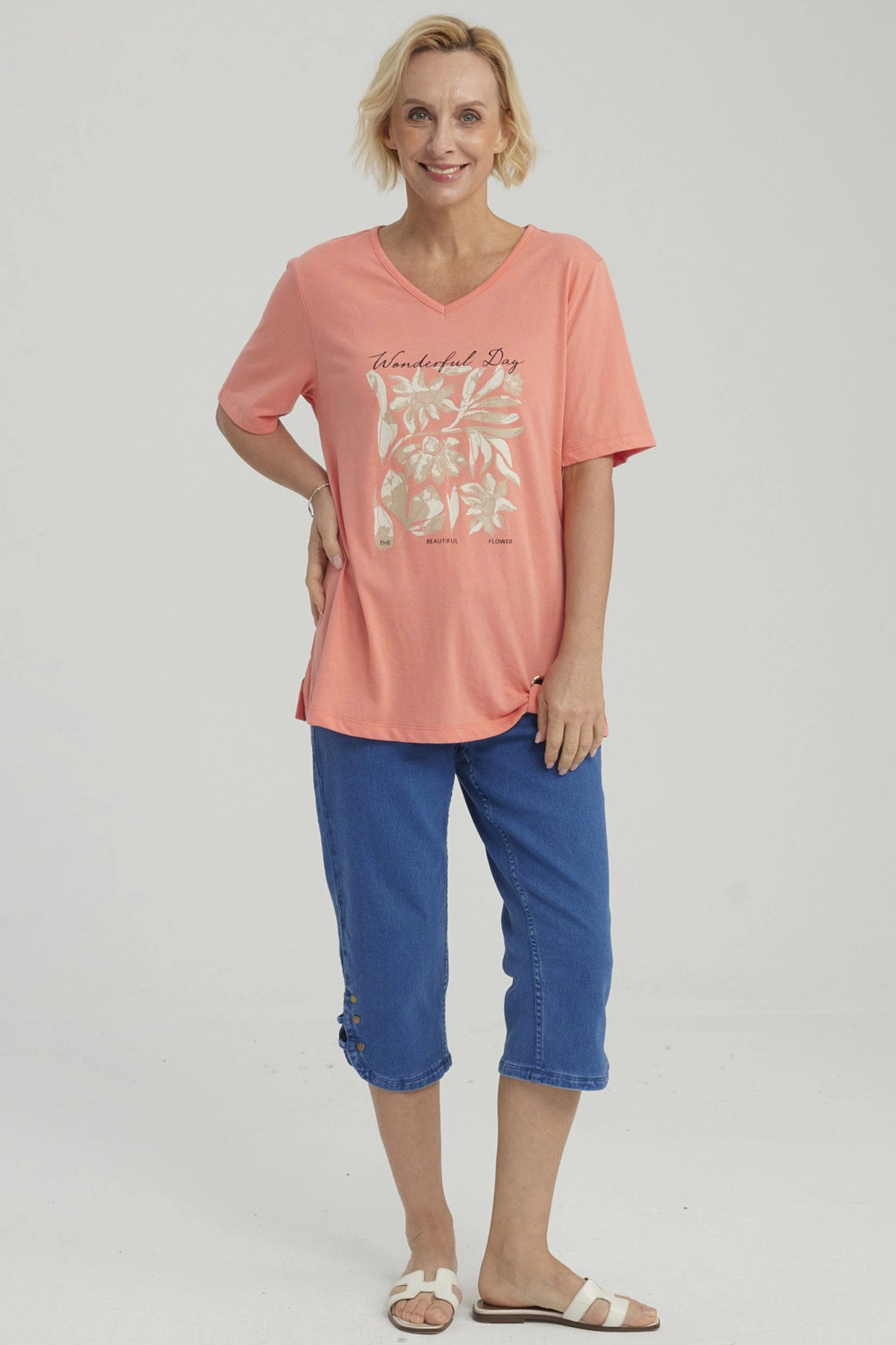 Polera Mujer Print Sandía