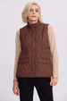 Parka Mujer Bolsillo Parche Cafe