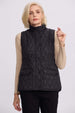Parka Mujer Bolsillo Parche Negro