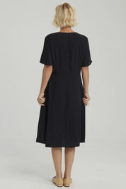 Vestido Mujer Noche Negro