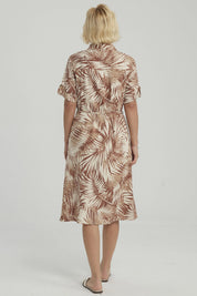 Vestido Mujer Noche Beige Claro