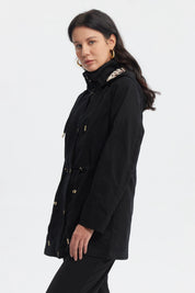 Chaqueta Mujer Ajustable Negro