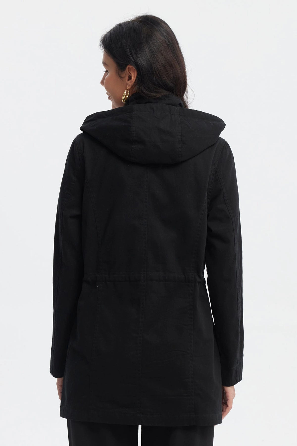 Chaqueta Mujer Ajustable Negro