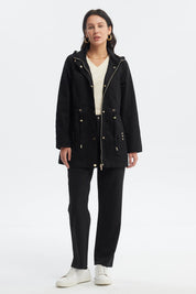 Chaqueta Mujer Ajustable Negro