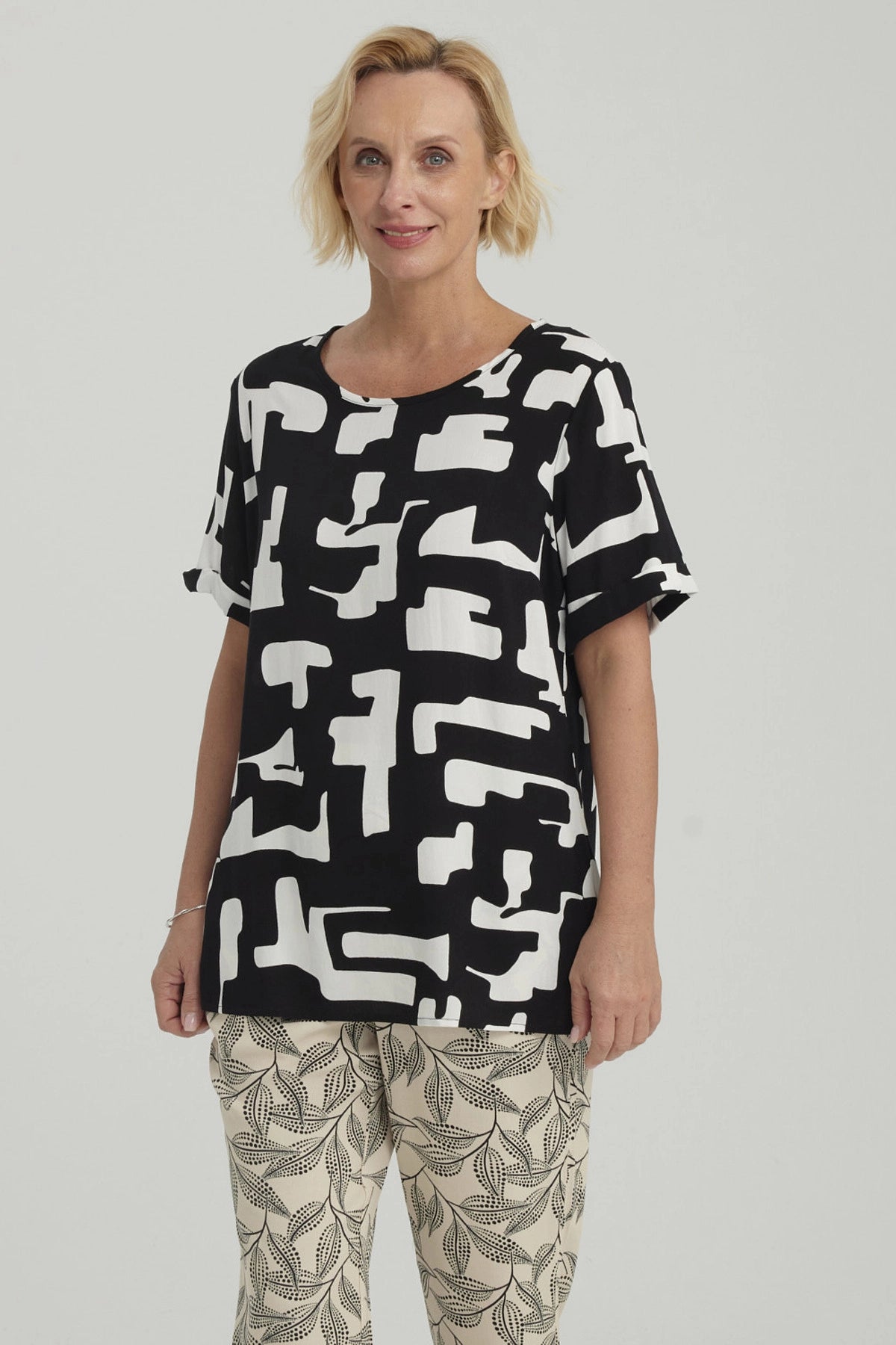 Blusa Mujer Rapport Negro
