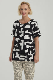Blusa Mujer Rapport Negro