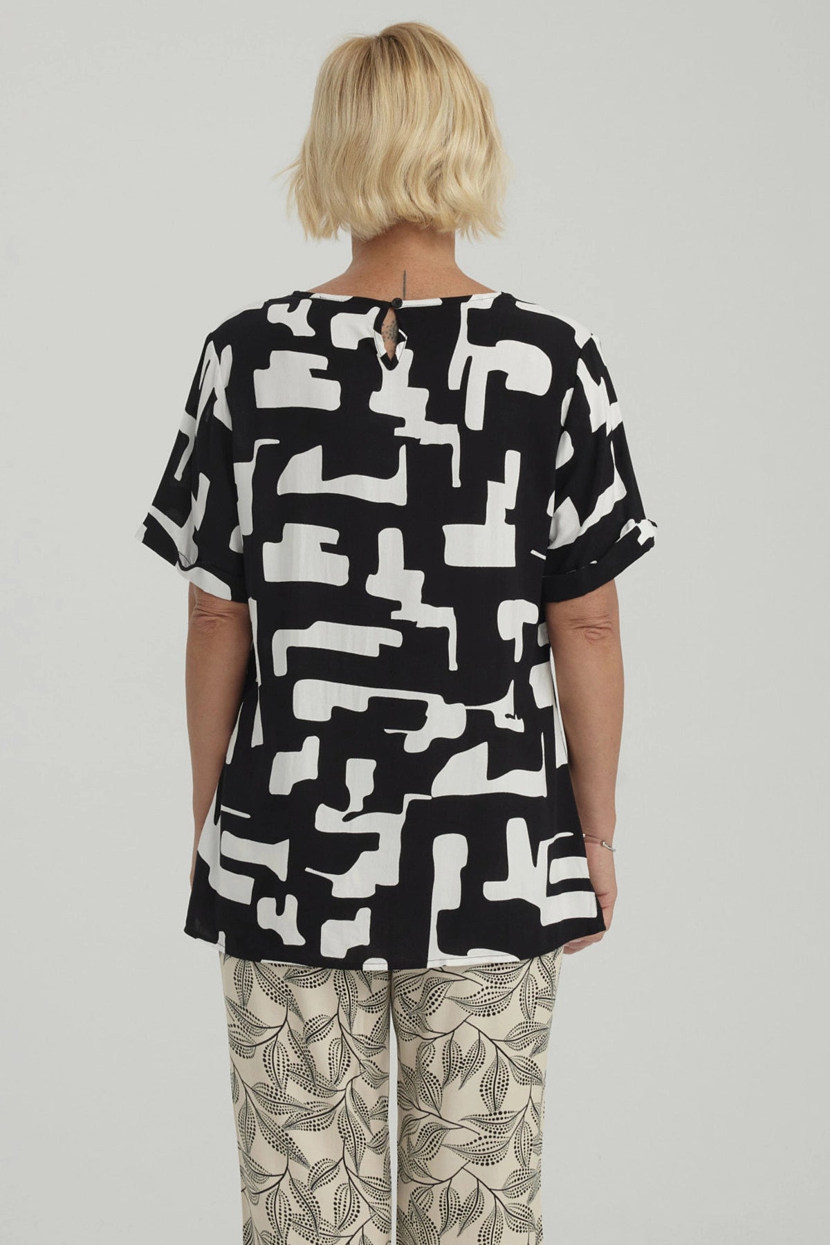 Blusa Mujer Rapport Negro