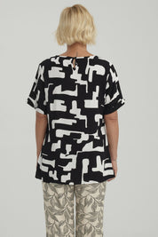 Blusa Mujer Rapport Negro