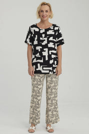 Blusa Mujer Rapport Negro