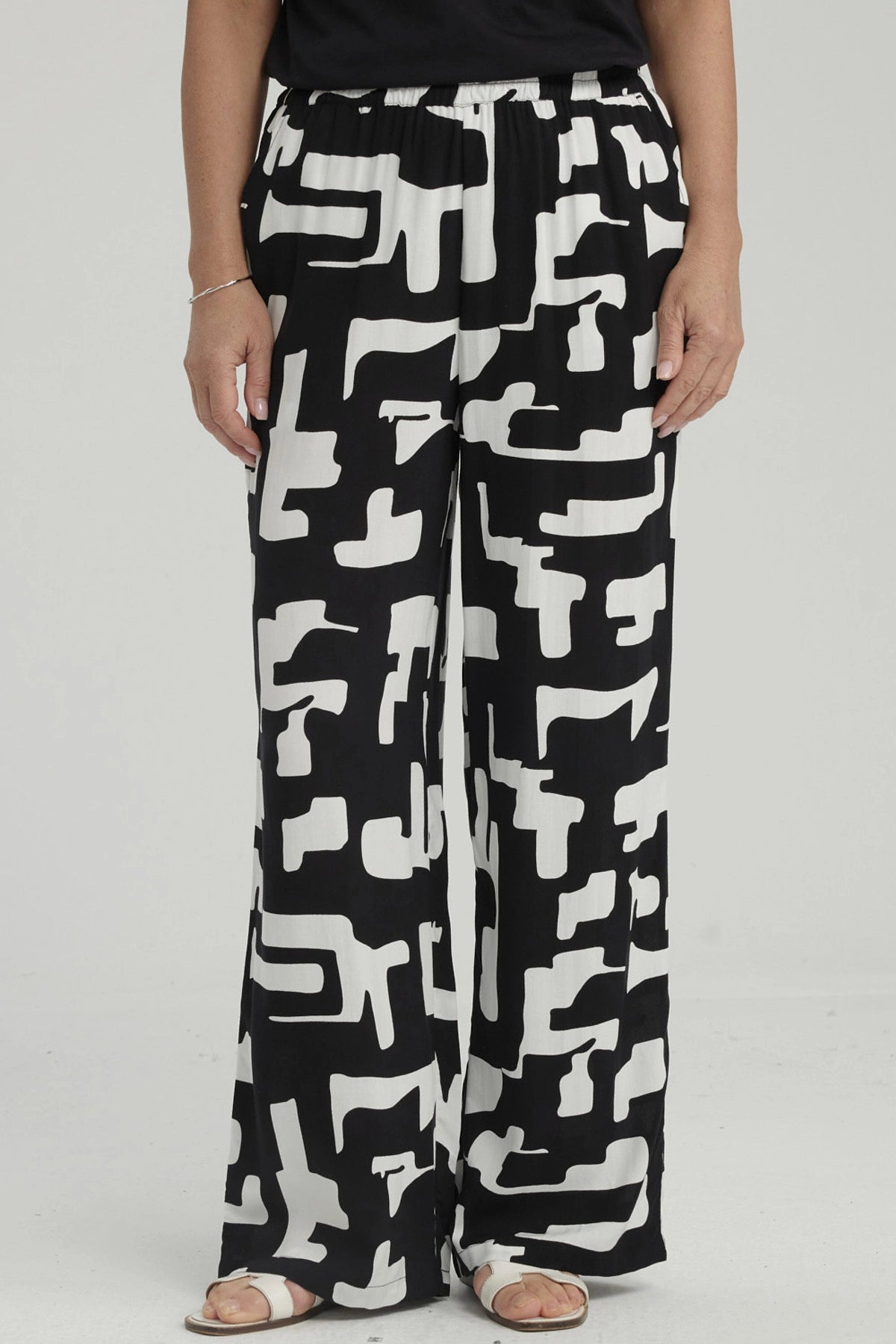 Pantalón Mujer Rapport Negro