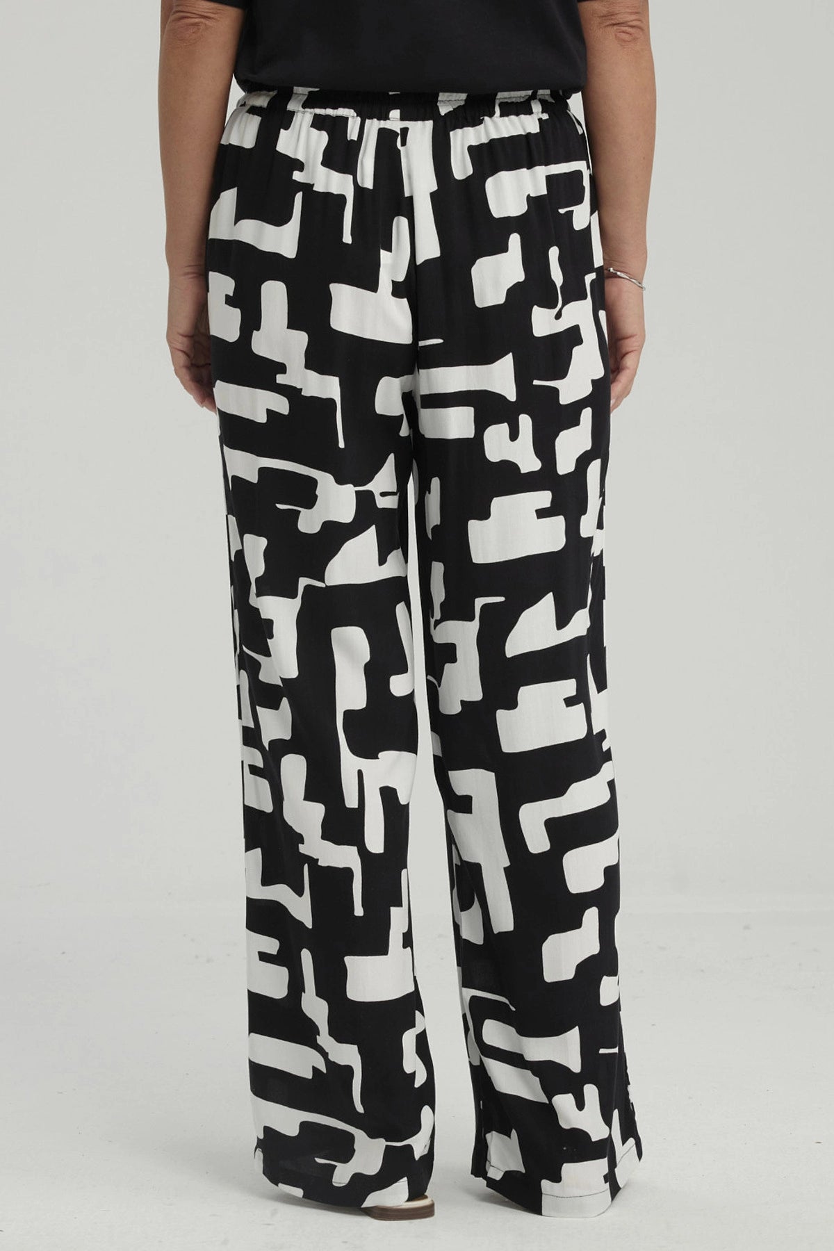 Pantalón Mujer Rapport Negro