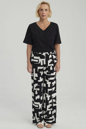 Pantalón Mujer Rapport Negro