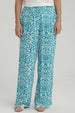 Pantalón Mujer Rapport Turquesa