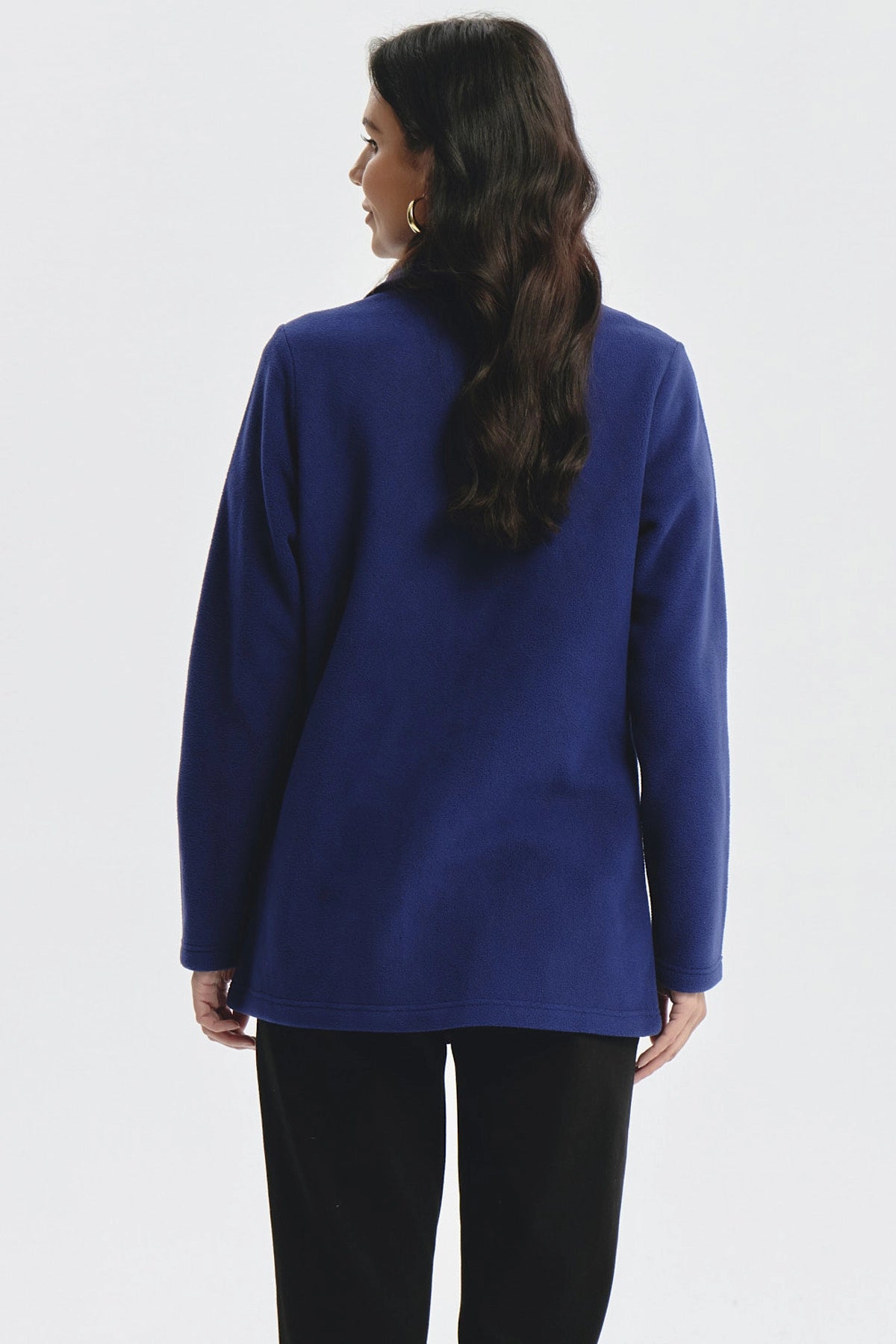 Polar Mujer Básico Azul