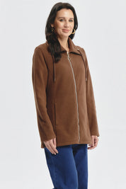 Polar Mujer Básico Café