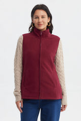 Polar Mujer Básico Rojo
