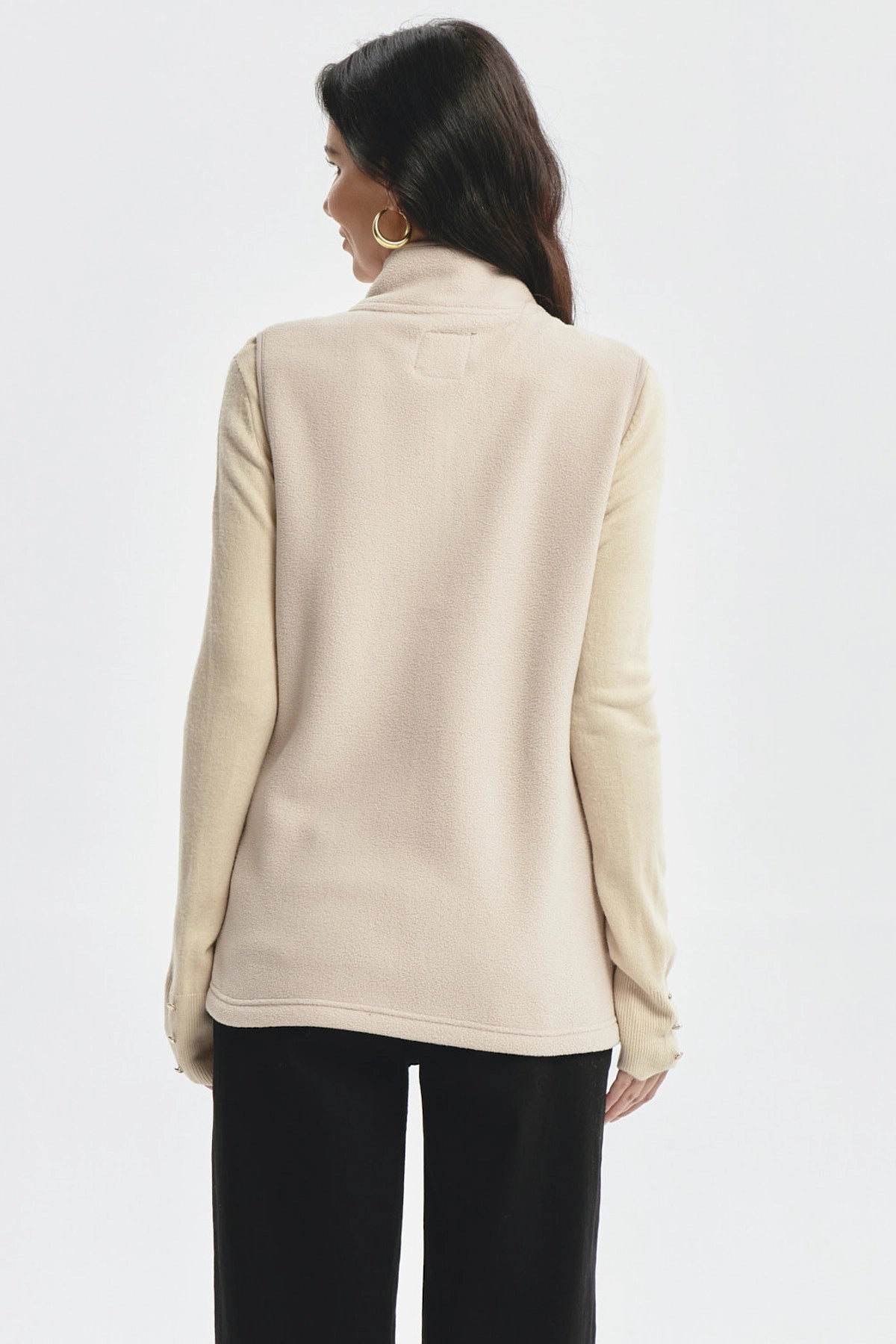 Polar Mujer Básico Beige