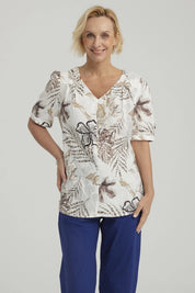 Blusa Mujer Rapport Crudo