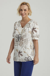 Blusa Mujer Rapport Crudo