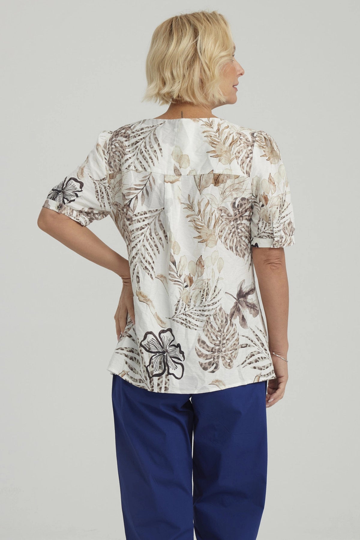 Blusa Mujer Rapport Crudo