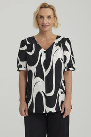 Blusa Mujer Rapport Negro