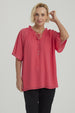 Blusa Mujer Con Cordón Fucsia
