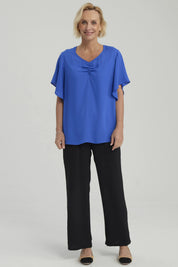 Blusa Mujer Vuelos Azulino