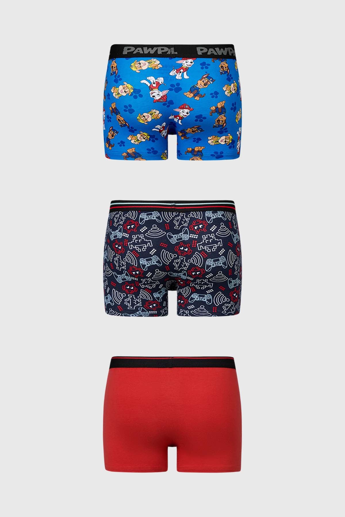 Boxer Niño Bipack Rap Rojo