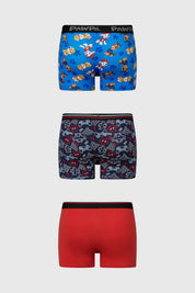 Boxer Niño Bipack Rap Rojo