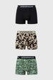 Boxer Hombre Tripack Verde