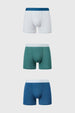 Boxer Hombre Tripack Sin Gris